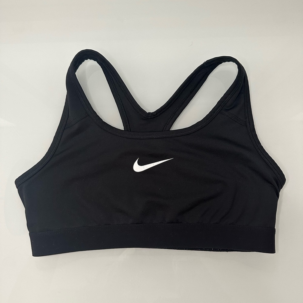 NIKE BLACK DRY FIT SPORTS BRA